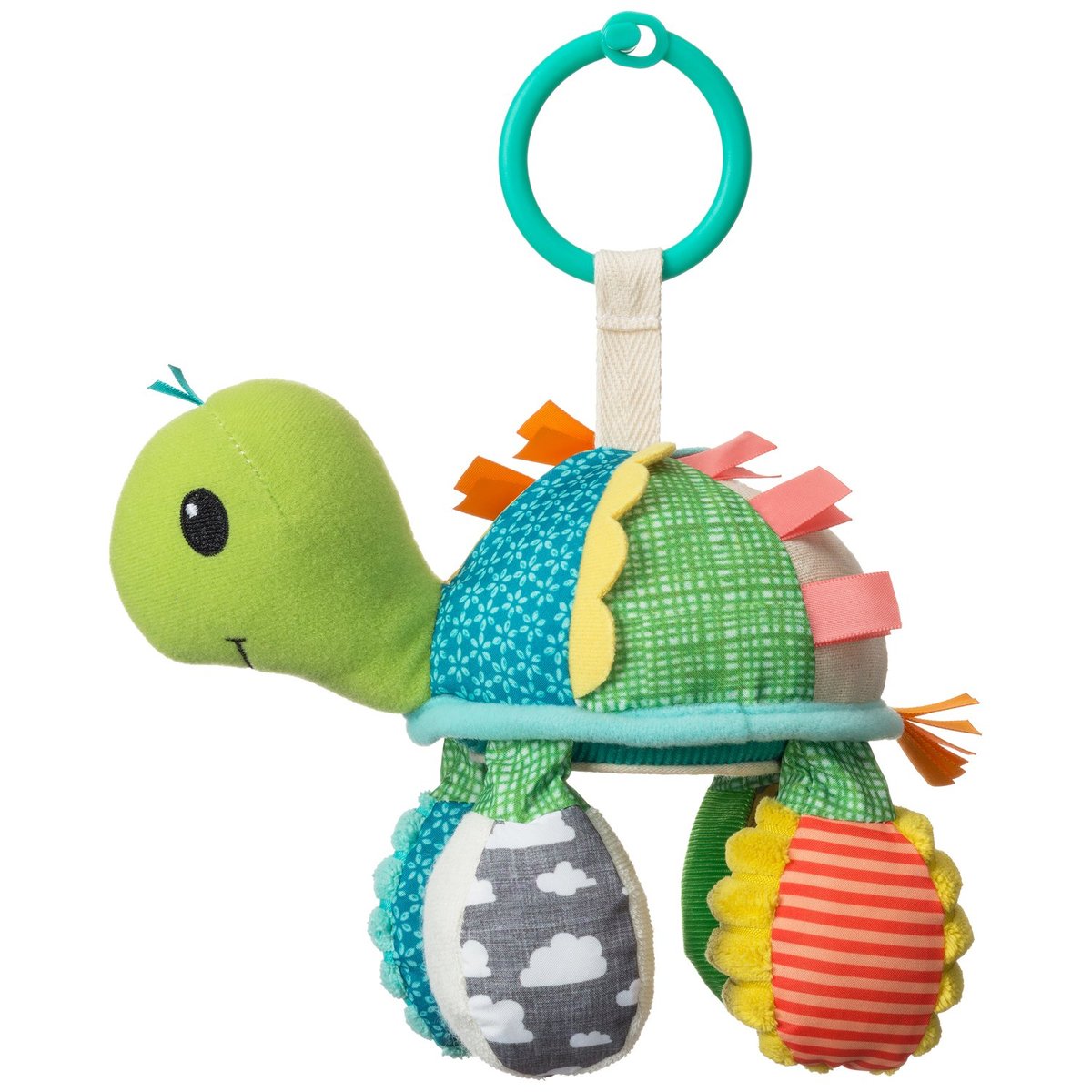 Tortue d'activités miroir multicolore, INFANTINO