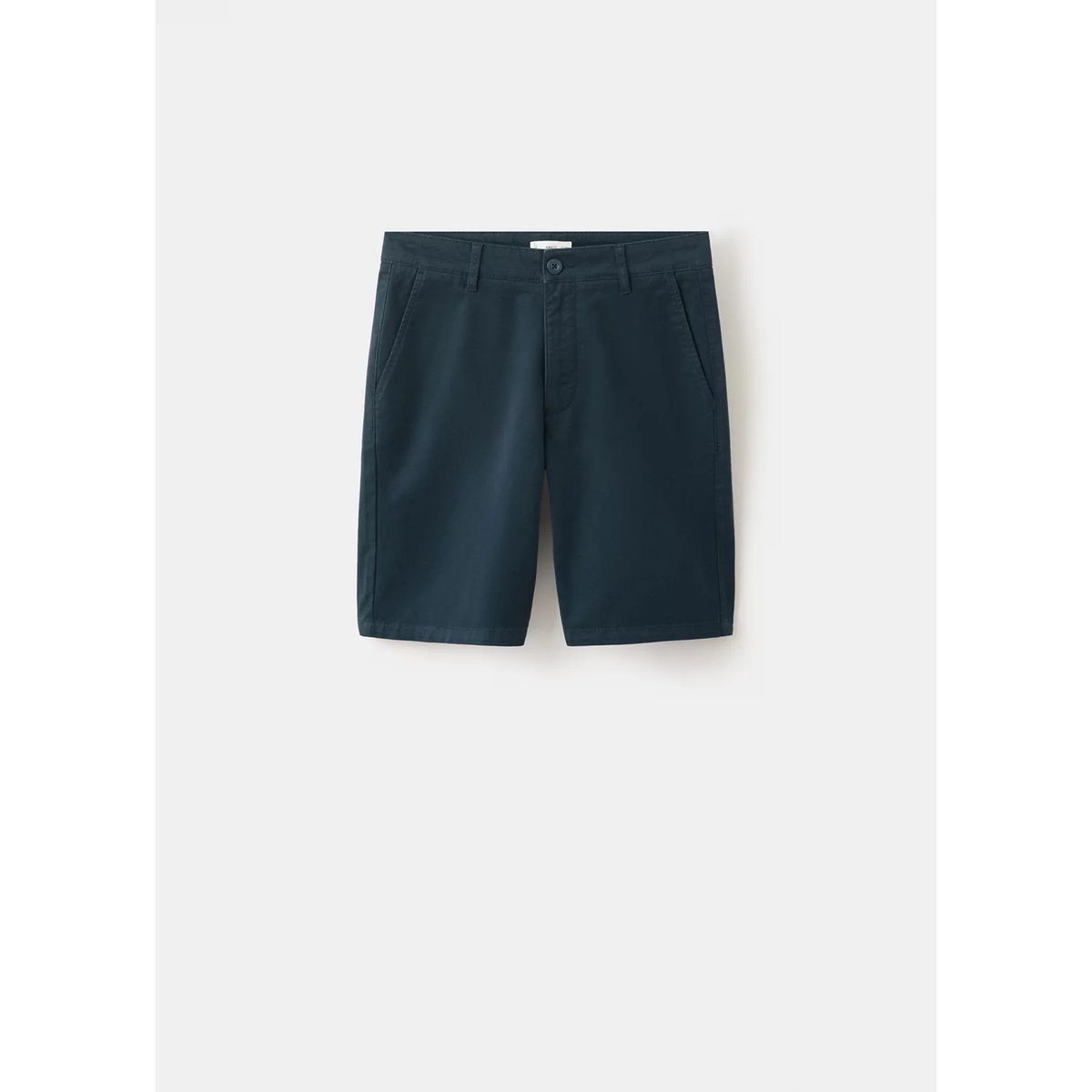 Bermuda coton bleu marine, MANGO TEEN