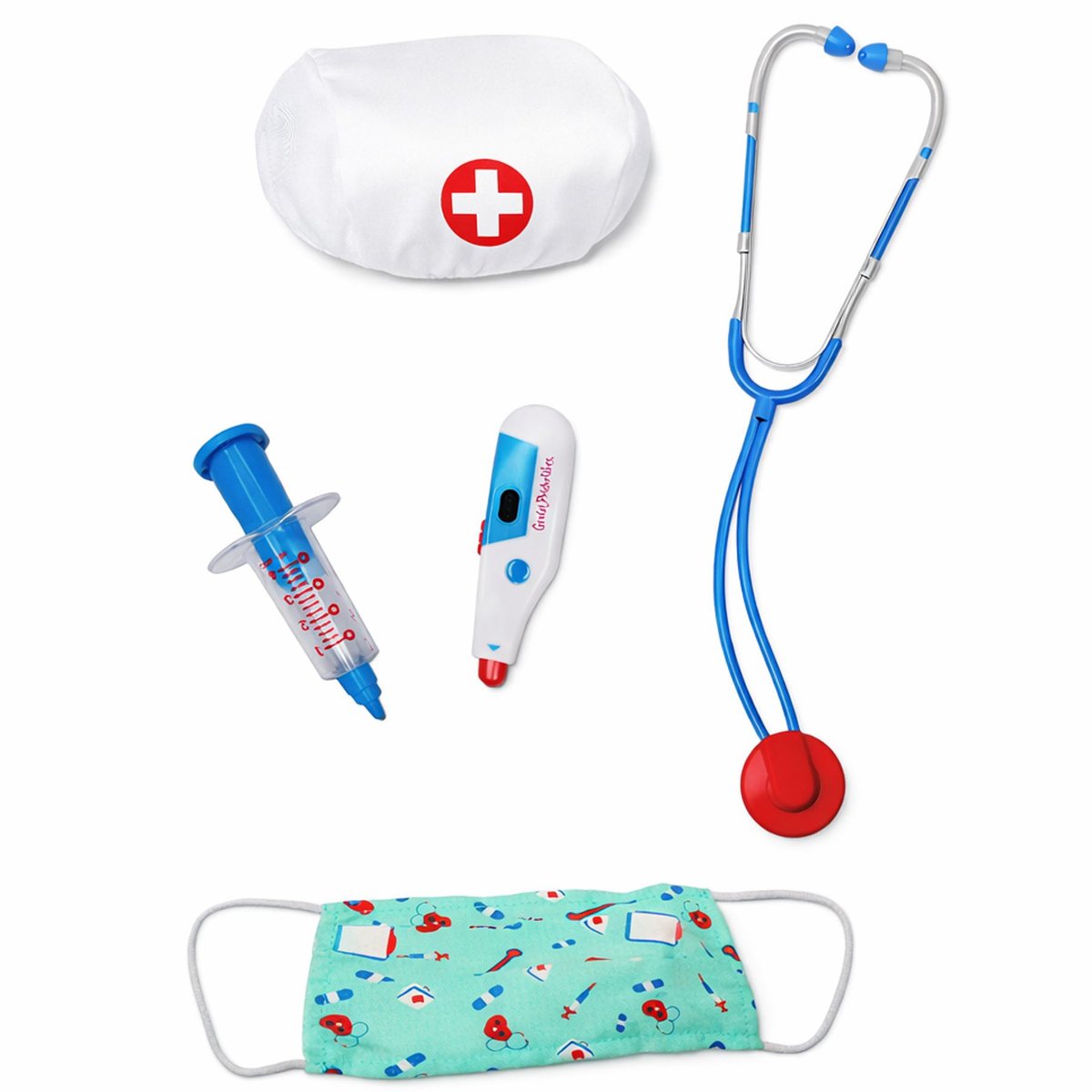 Déguisement enfant docteur avec accessoires blanc, GREAT PRETENDERS