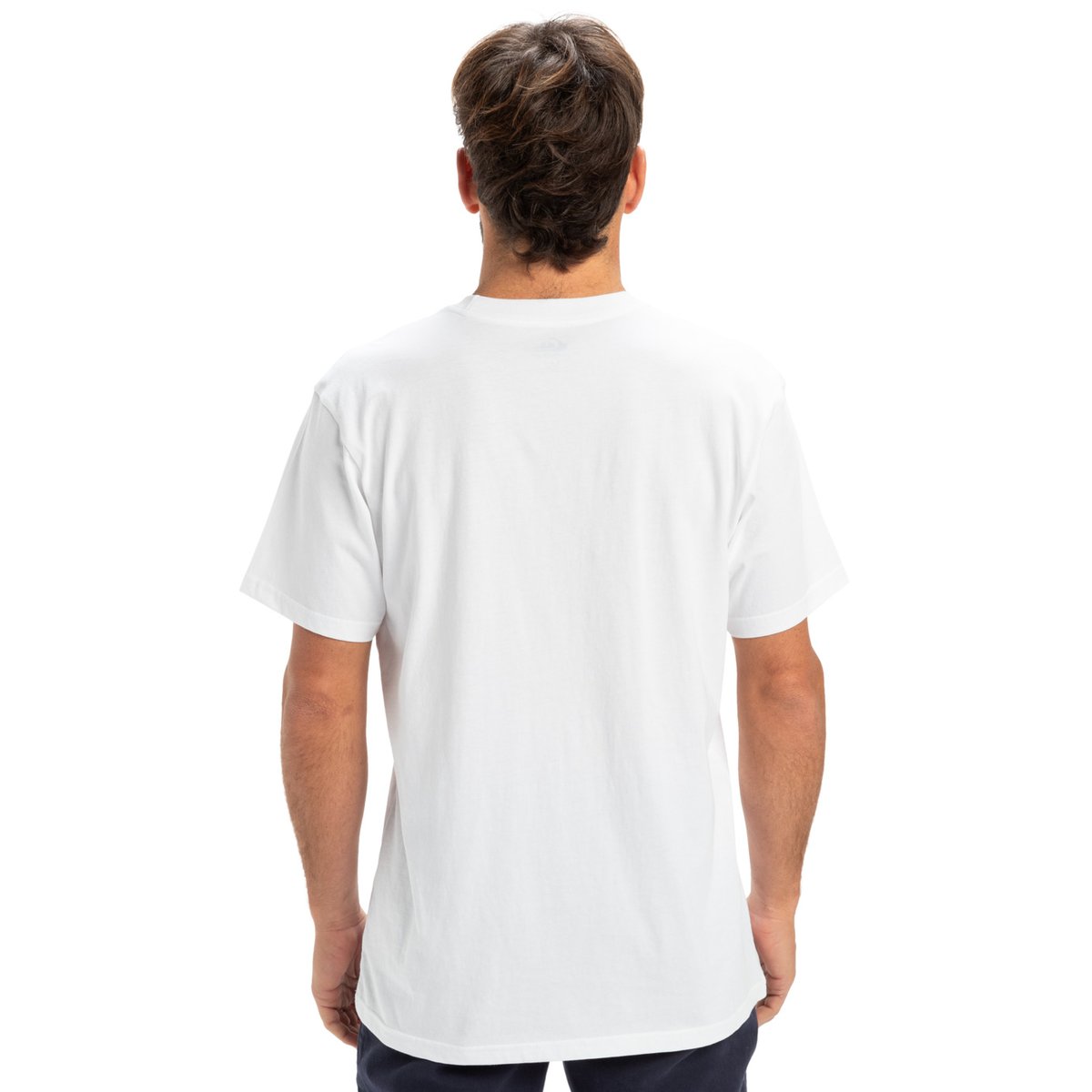 T-shirt manches courtes gros logo blanc white, QUIKSILVER