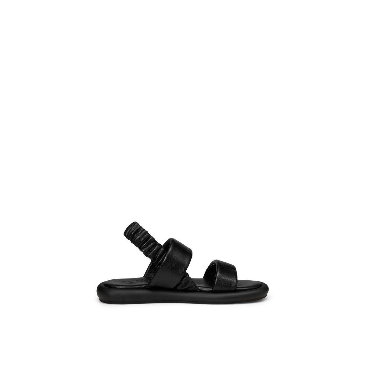 Sandale modèle Beatrice en cuir de chèvre de haute qualité schwarz, MARC O'POLO