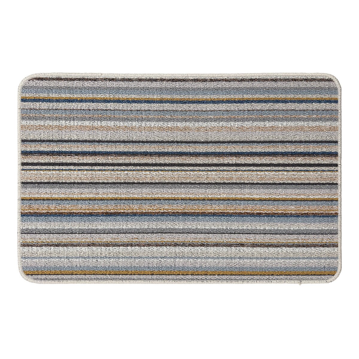My Stain Resistant Candy Multi Natural Stripe Doormat natural, MY MAT