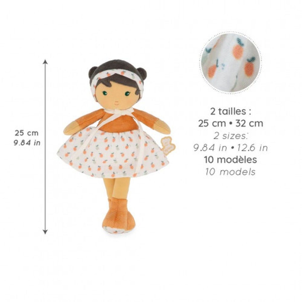 Poupée Tendresse 25 cm Eloïse couleur unique, KALOO