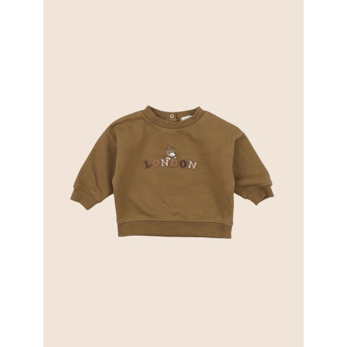 Sweat - Très bon état marron, VERTBAUDET