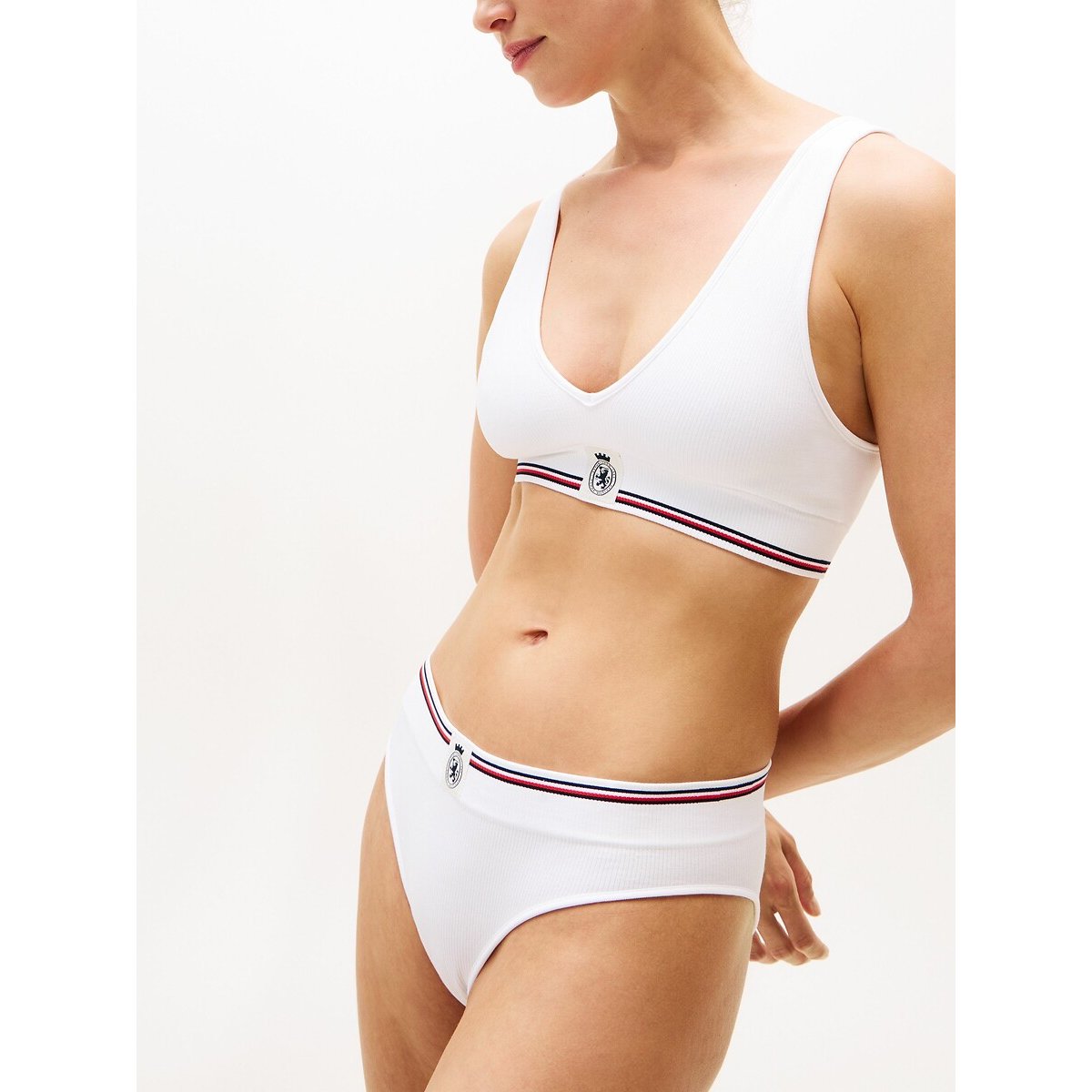 Culotte Crest blanc, TOMMY HILFIGER