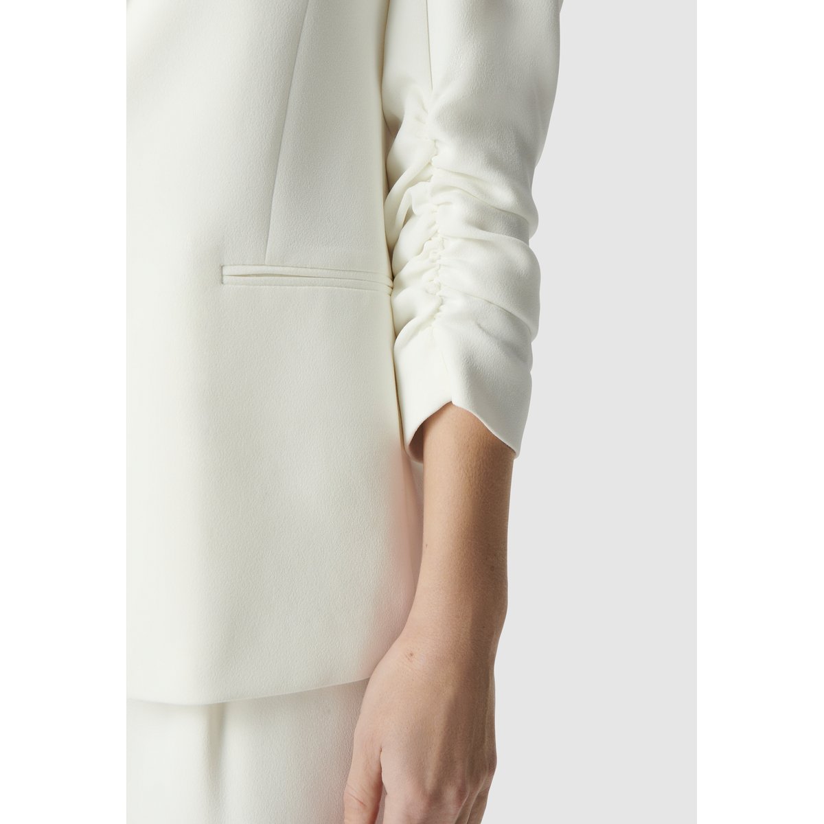 Veste de costume recyclé blanc cassé, IKKS
