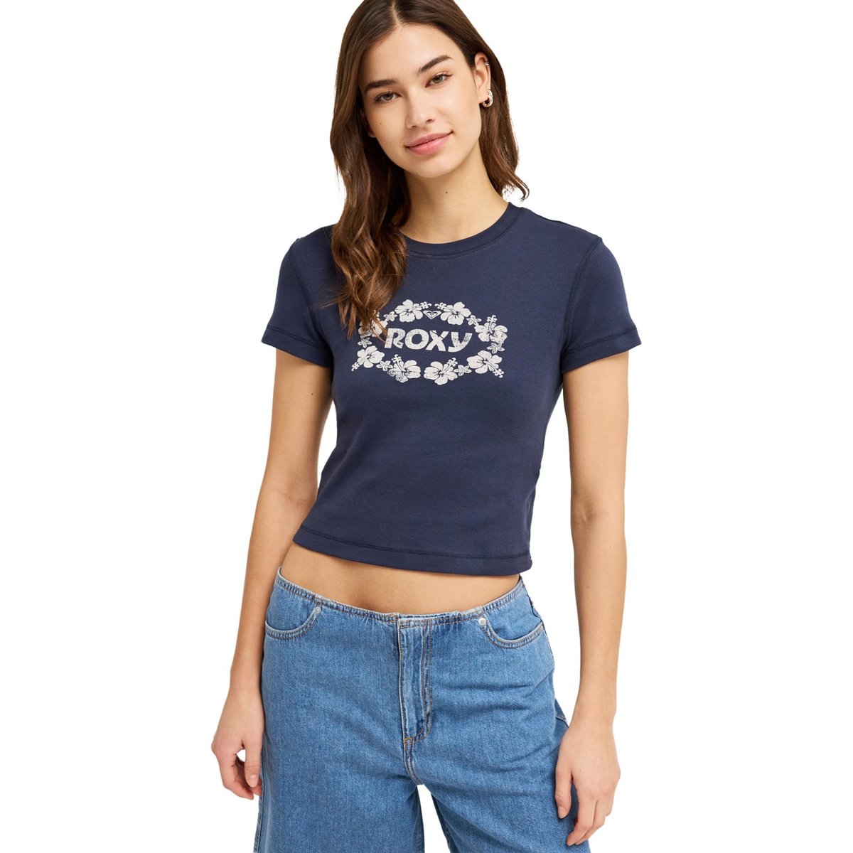 T-Shirt ajusté SEA YOU LATER. bleu mood indigo, ROXY