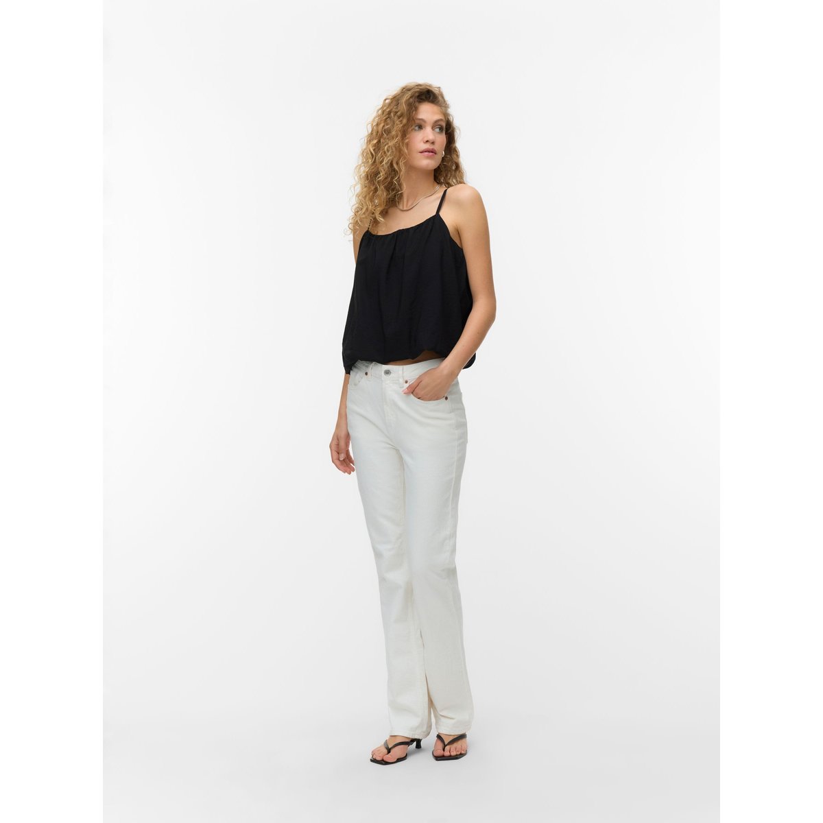 Top noire - black, VERO MODA