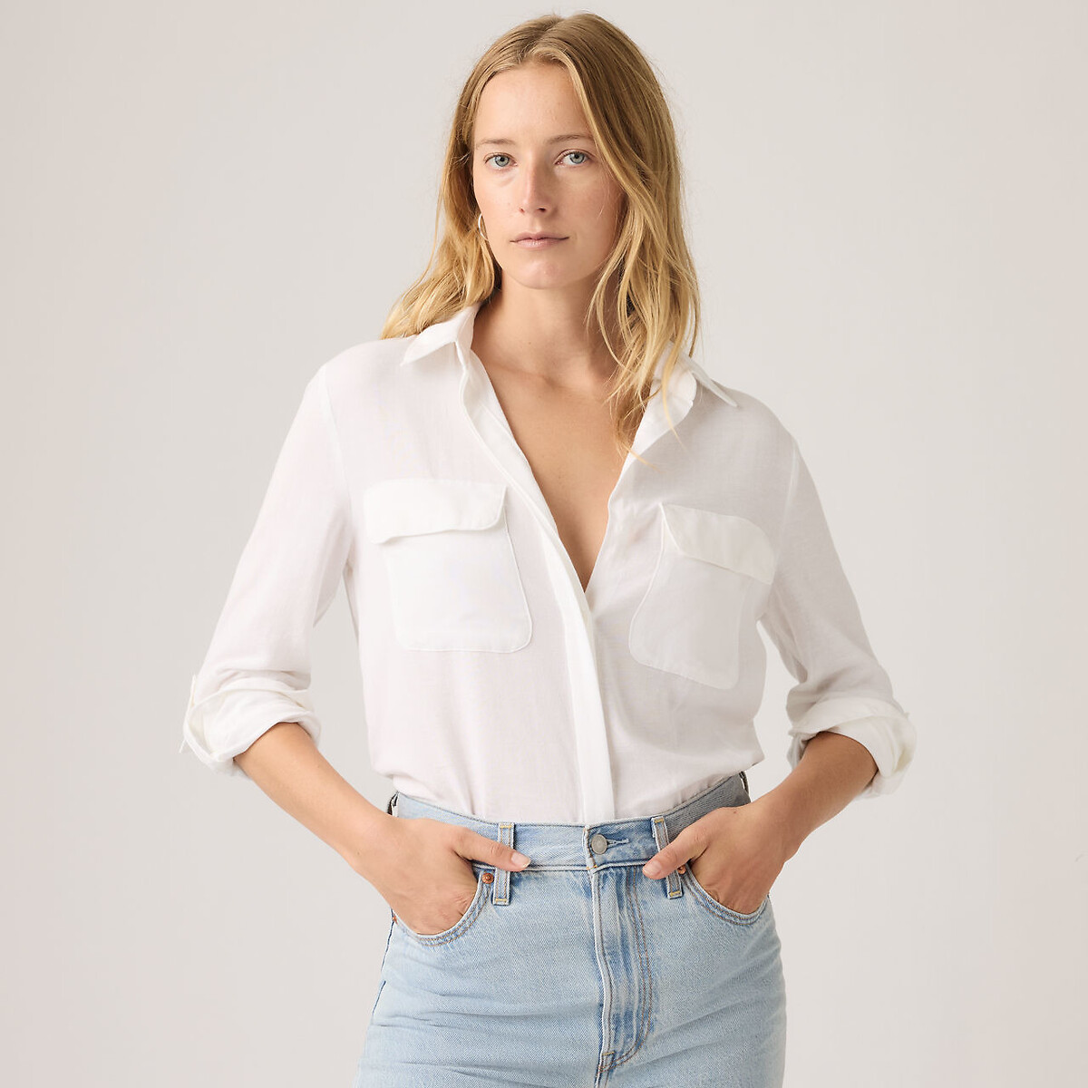 Camicia a maniche lunghe Elaine bianco, LEVI'S