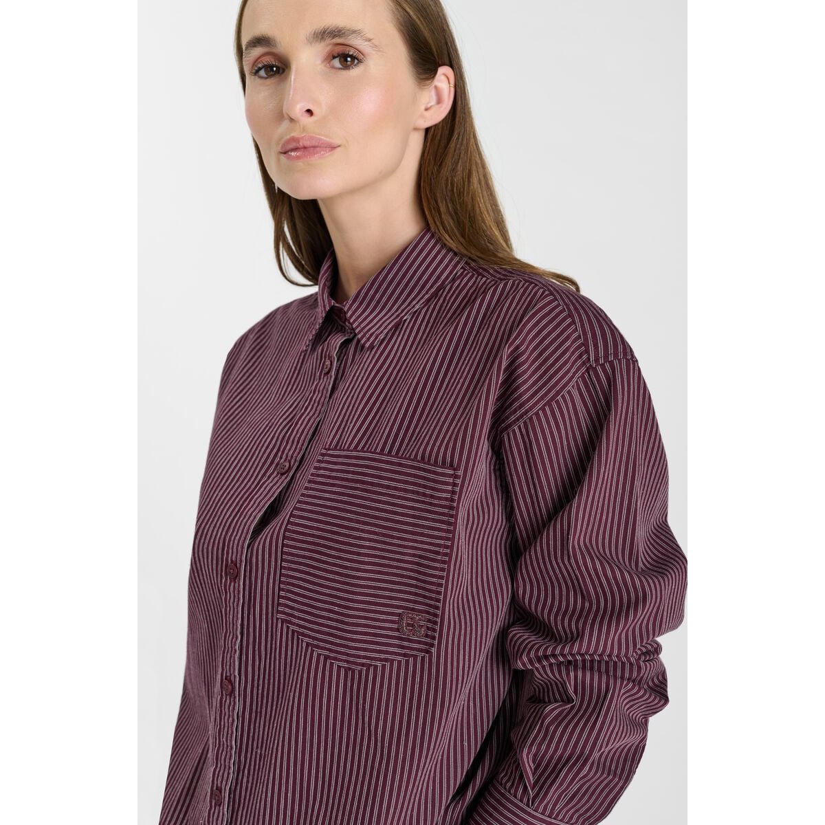 Chemise BLOKI burgundy, LE TEMPS DES CERISES