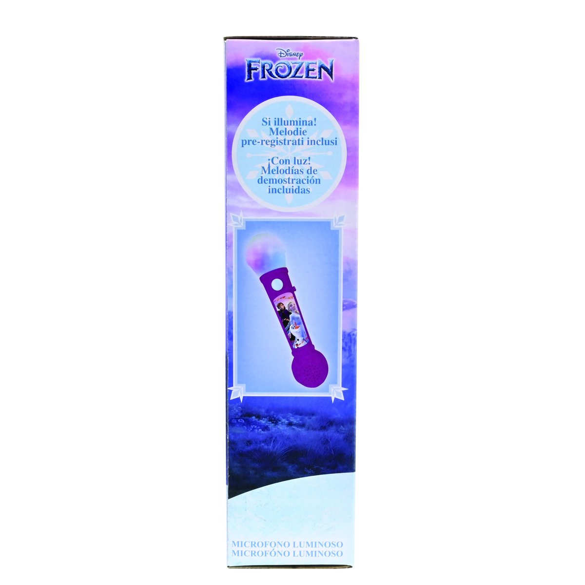 Microphone Lumineux Frozen violet, LEXIBOOK