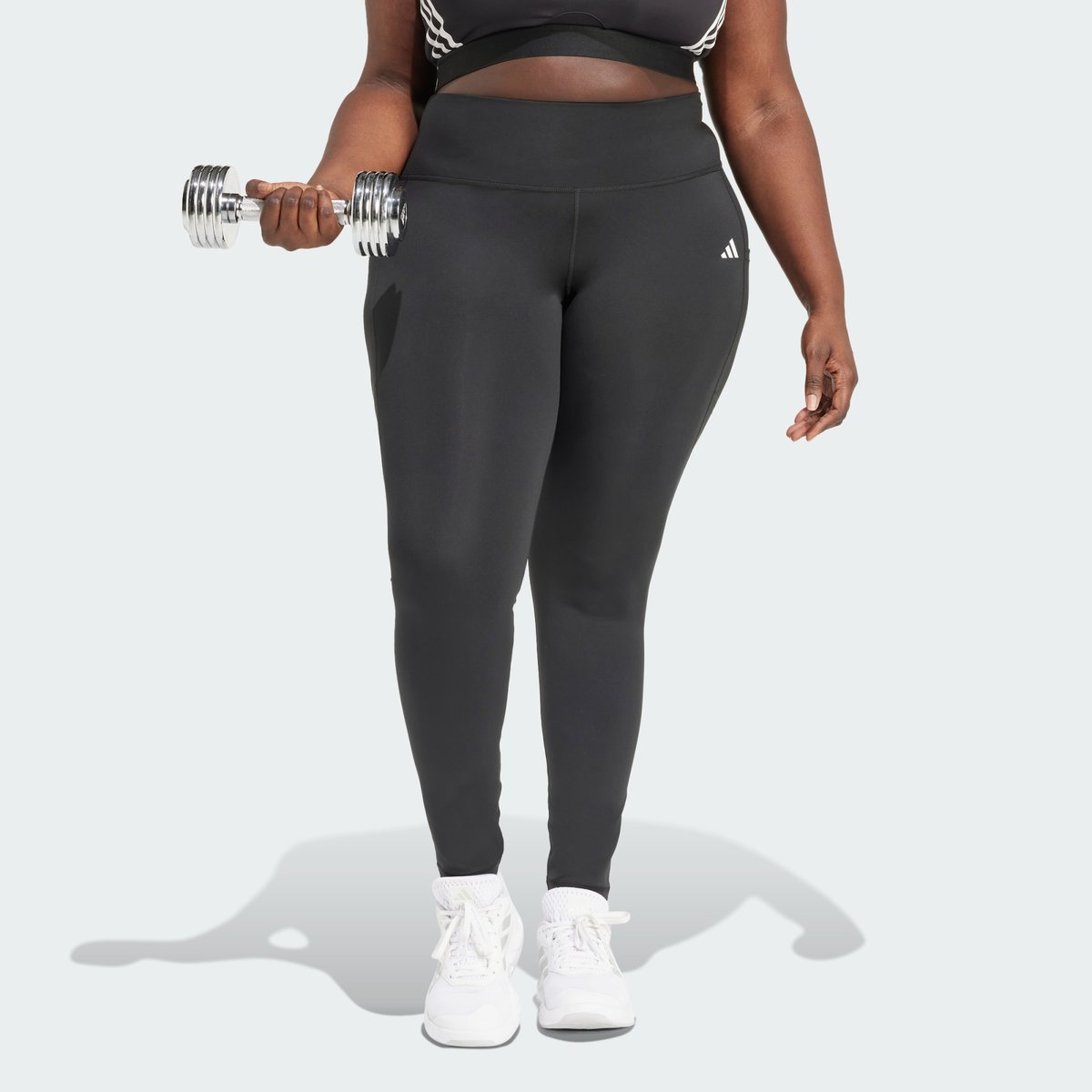 Legging Long Avec Poche De Rangement Optime Essentials Legging Long Avec Poche De Rangement Optime Essentials black, adidas Performance