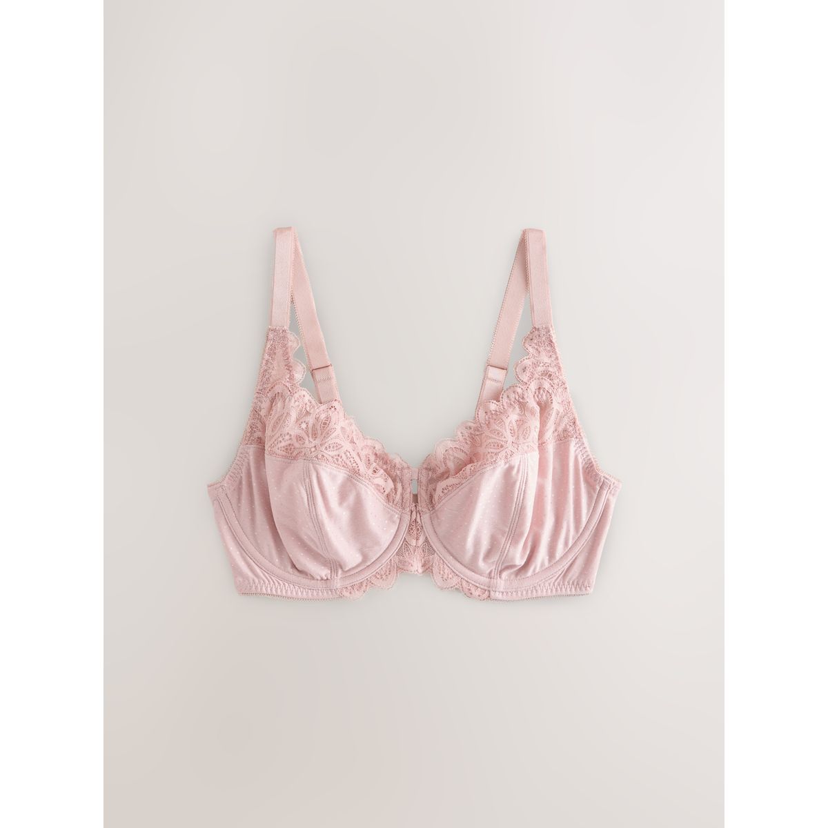 Soutien-gorge en modal/dentelle dd+, lot de 2 noir/rose, NEXT