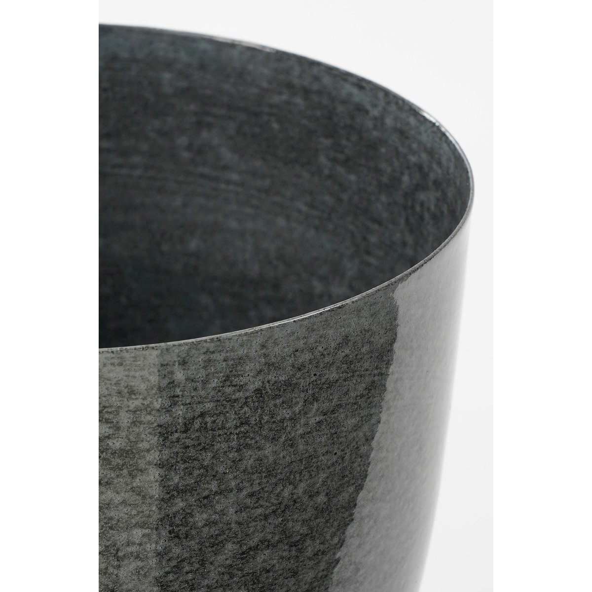 Cache-pot Ø19 cm JAMES grey, MICA DECORATIONS