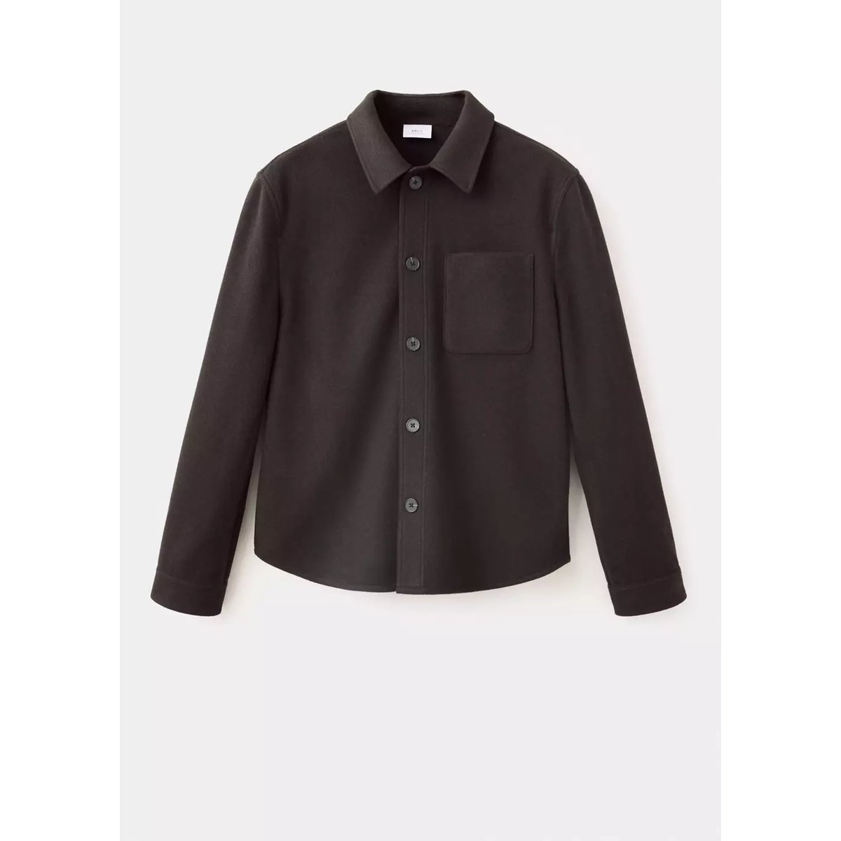 Surchemise flanelle regular-fit café, MANGO MAN