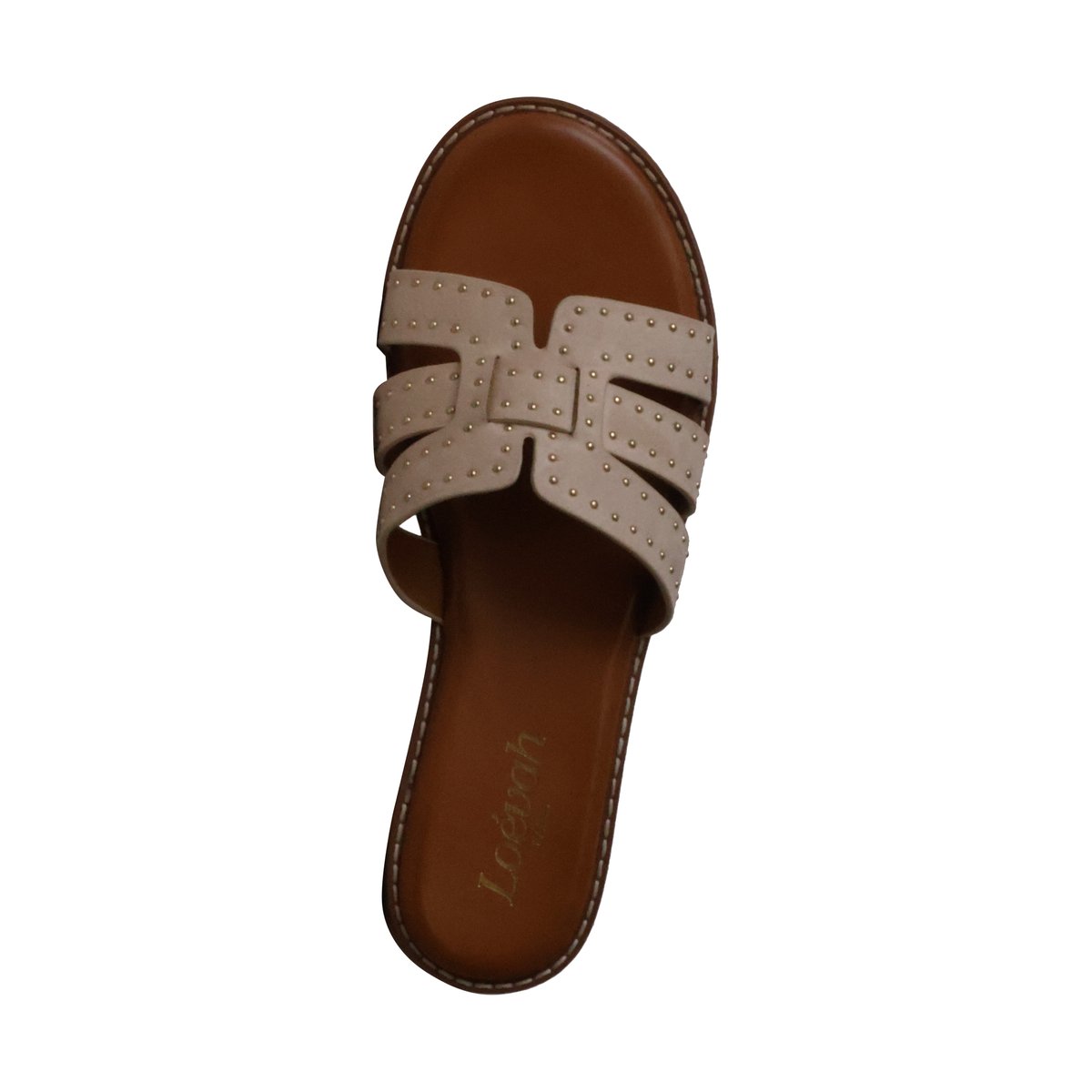 Mules Plates à Enfiler Loevah Paris beige, ENZA NUCCI
