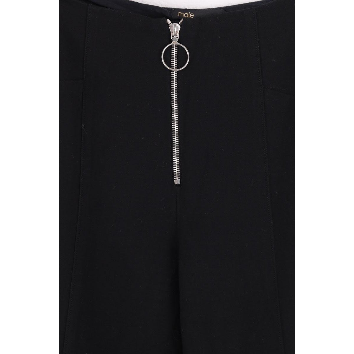 Pantalon droit - Très Bon État noir, MAJE
