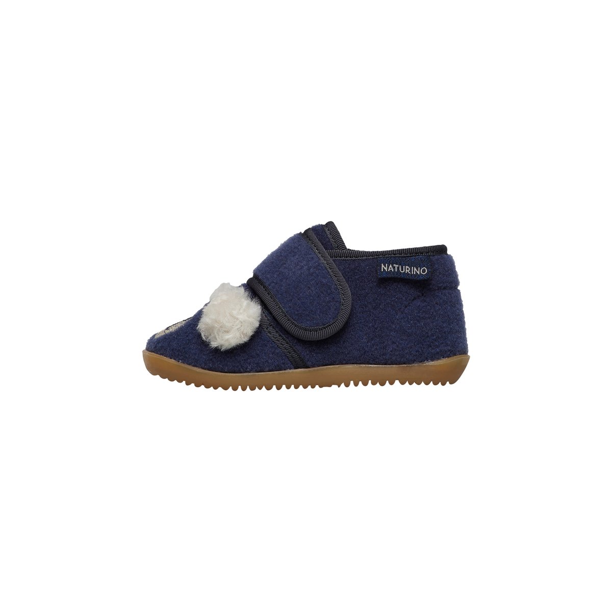 Pantoufles en tissu BIDAIM marine, NATURINO