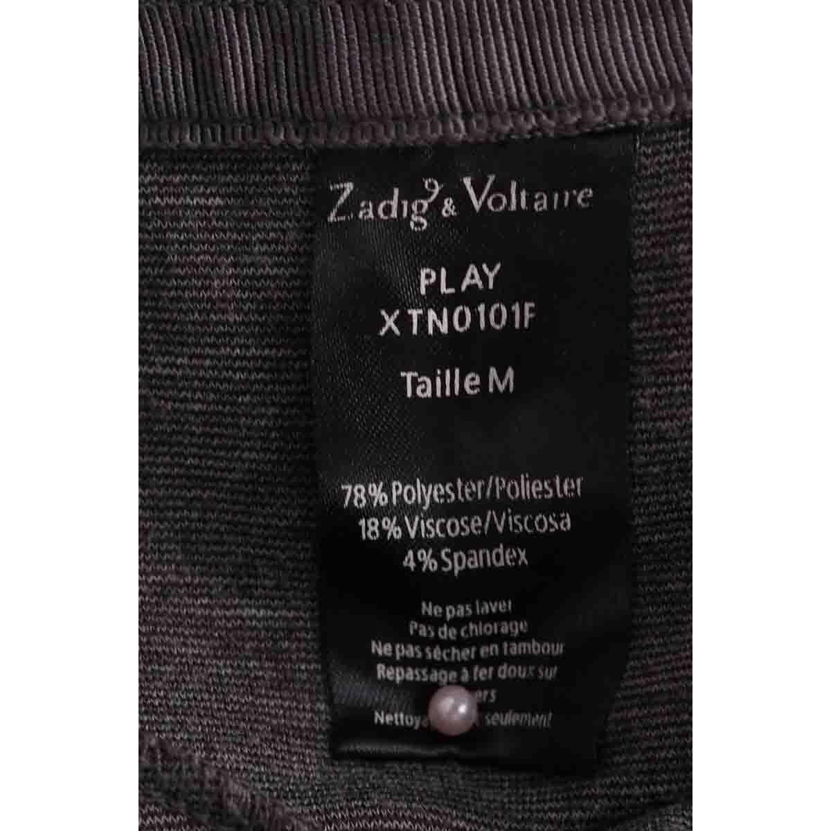 Pantalon slim - Très Bon État gris, ZADIG&VOLTAIRE