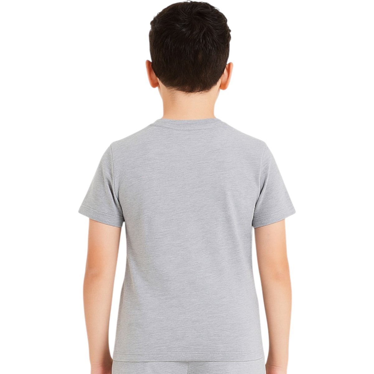 Lot de 2 t-shirts manches courtes et short PLAYGROUND gris clair, ELLESSE