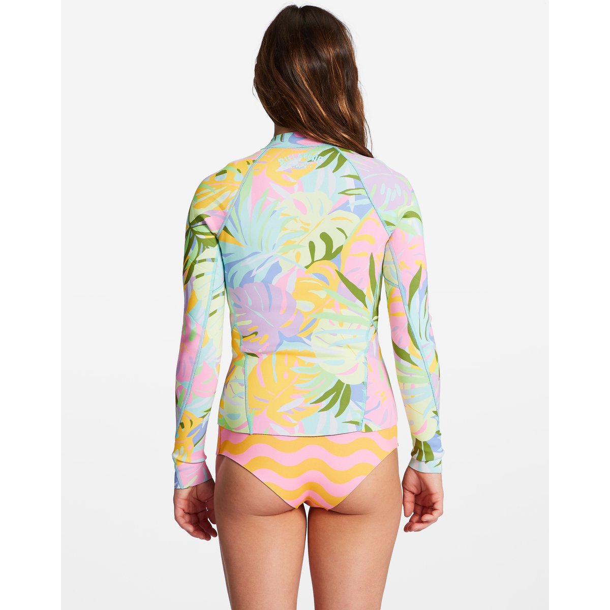 Veste en néoprène 1MM PEEKY rose dreamland, BILLABONG