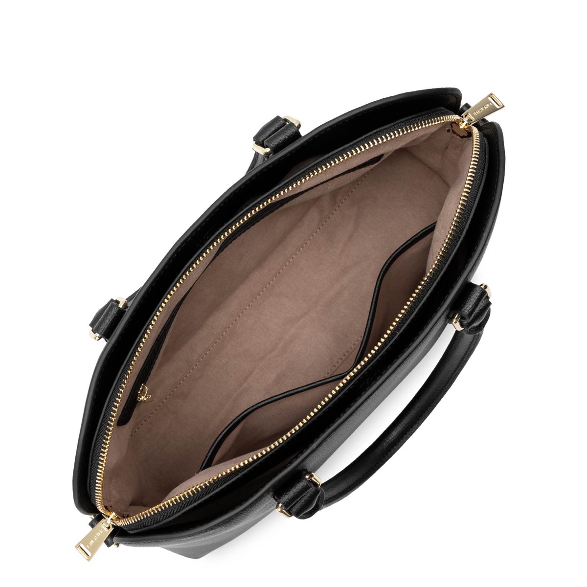 Sac demi lune SIERRA JIA noir, LANCASTER