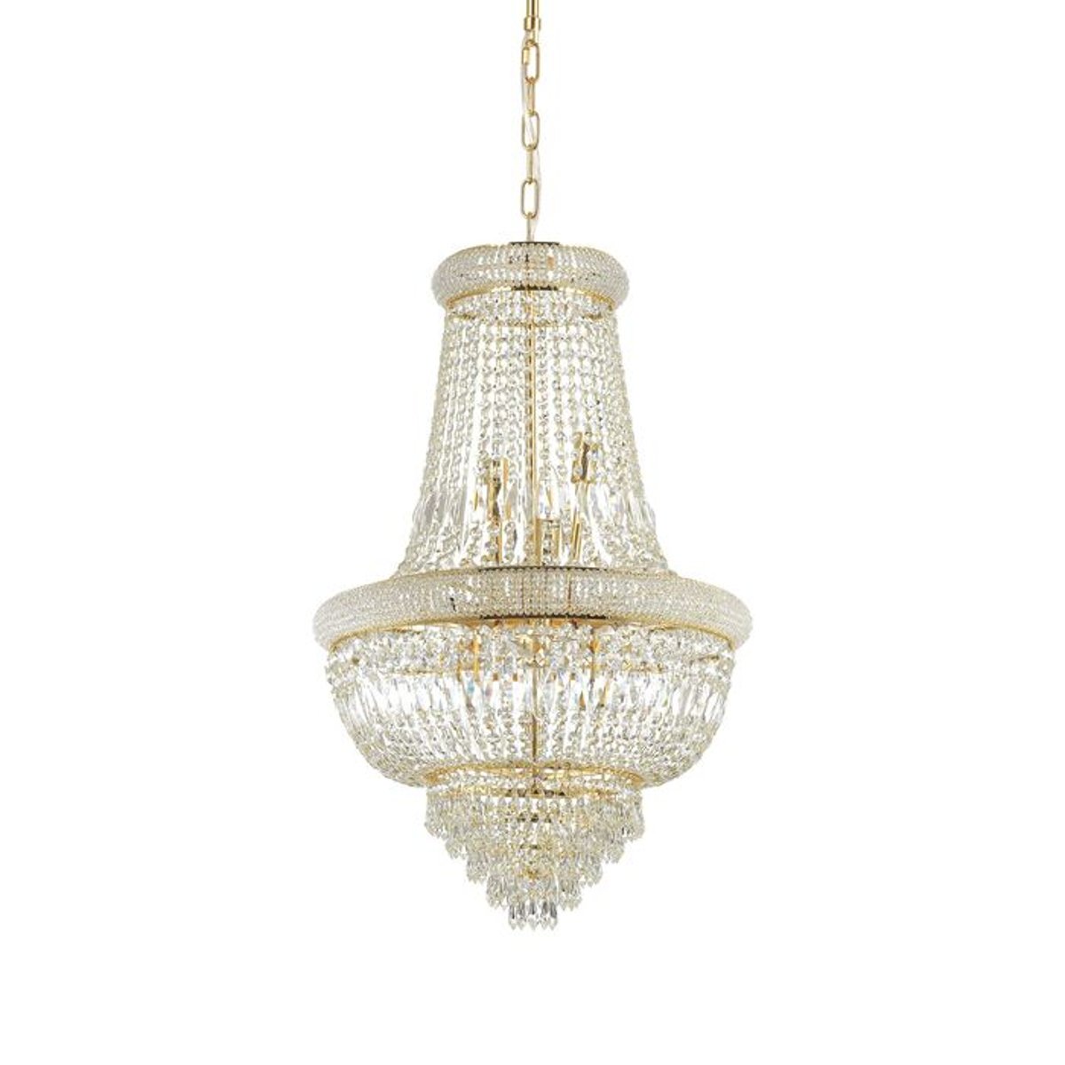 Lustre DUBAI laiton, IDEAL LUX