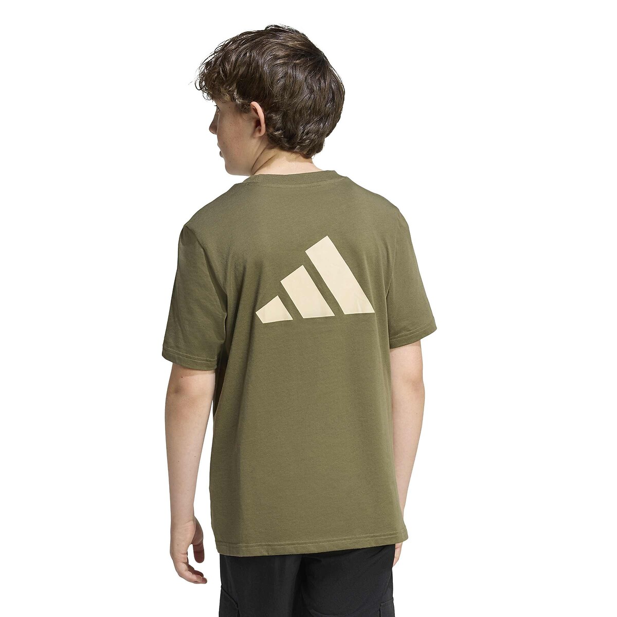 T-shirt manches courtes 7/8-15/16 ans kaki, ADIDAS SPORTSWEAR