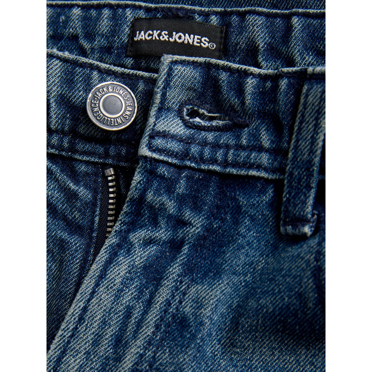 Jeans À Coupe Tonneau blue denim 1, JACK & JONES JUNIOR