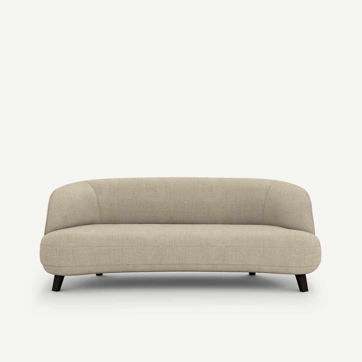 3-zitsbank in chambray linnen, ROSEBURY , ontwerp door Emmanuel Gallina naturel, AM.PM X EMMANUEL GALLINA
