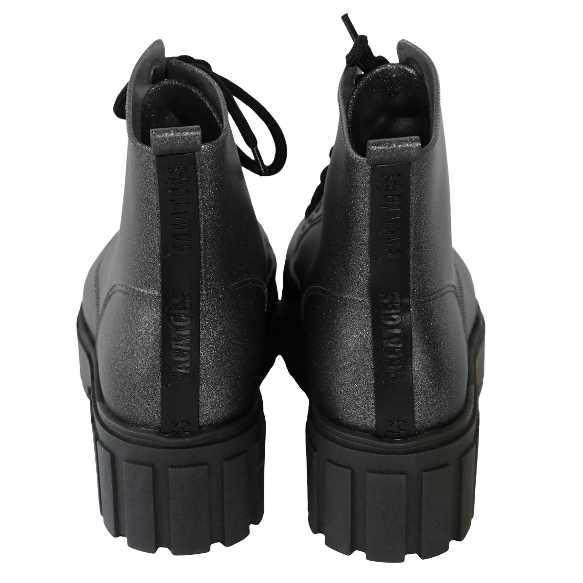 Bottines à paillette Femme CHAMEGO GLITTER noir, CACATOES