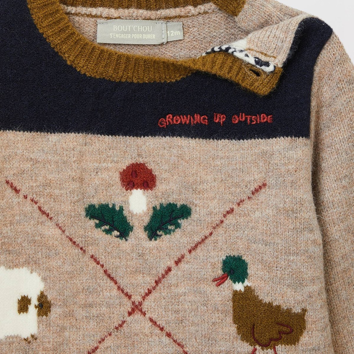 Pull fantaisie panicaut, BOUT'CHOU