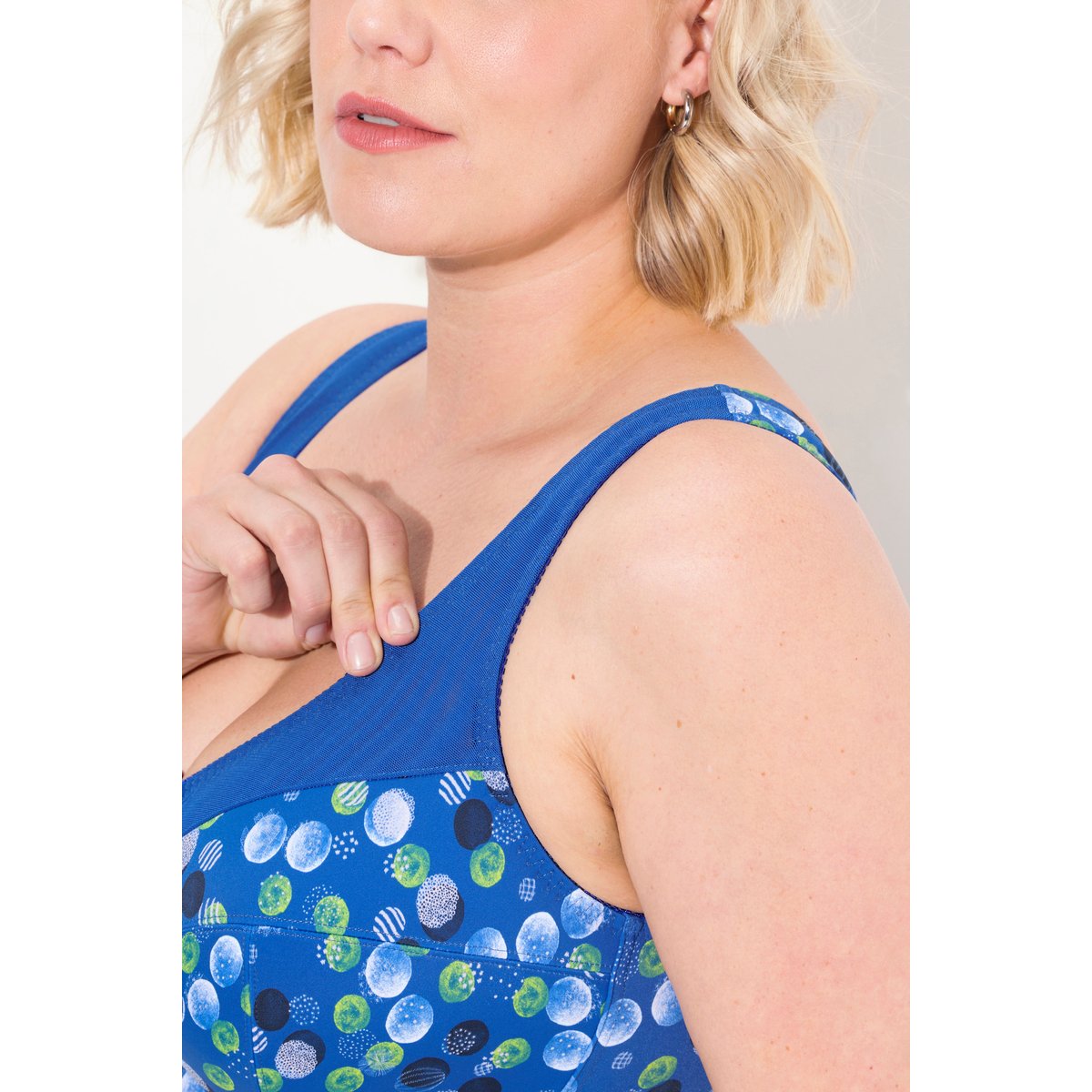 Soutien-gorge de maintien jeans bleu, ULLA POPKEN