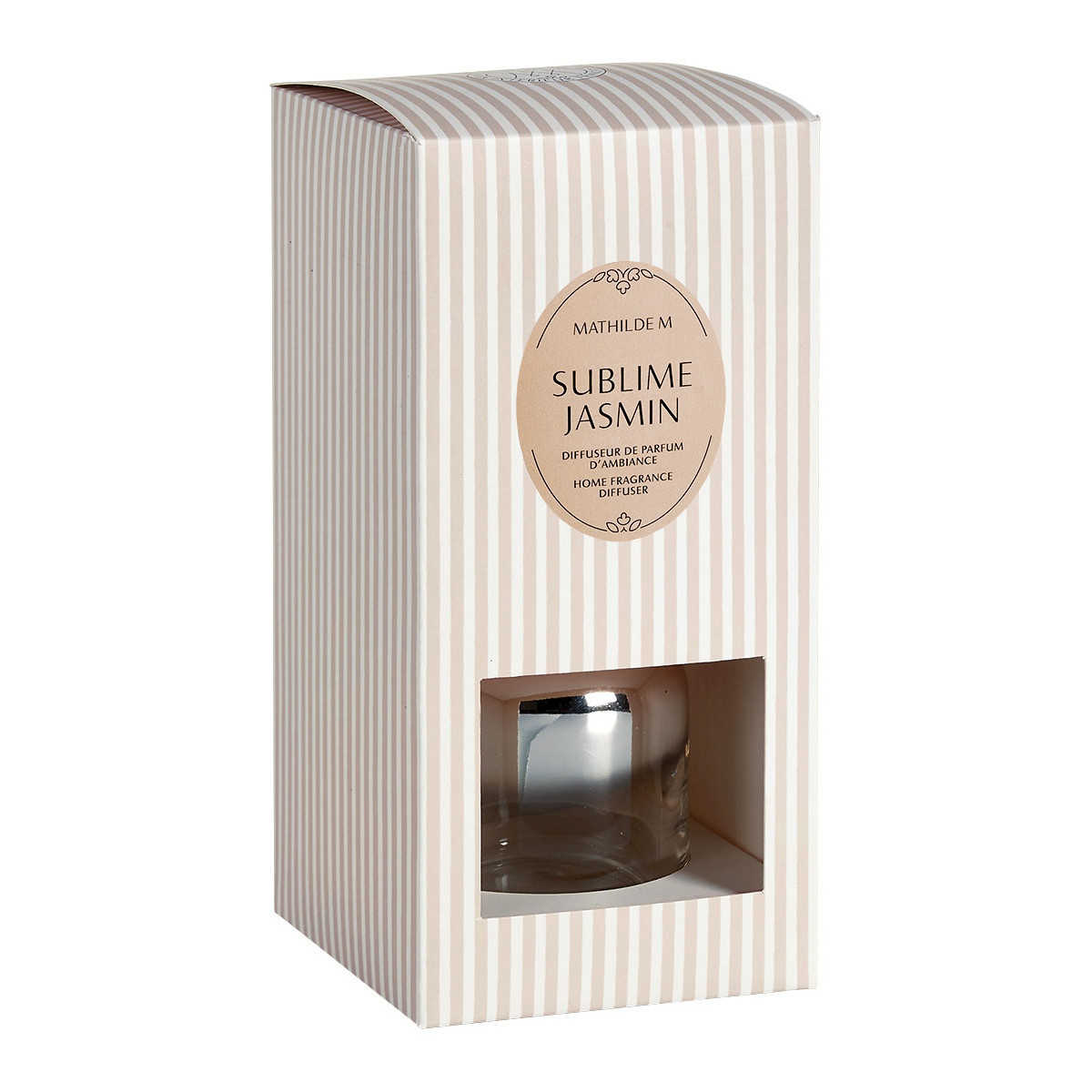 Diffuseur de parfum d'ambiance 200 ml - Sublime Jasmin transparent, MATHILDE M
