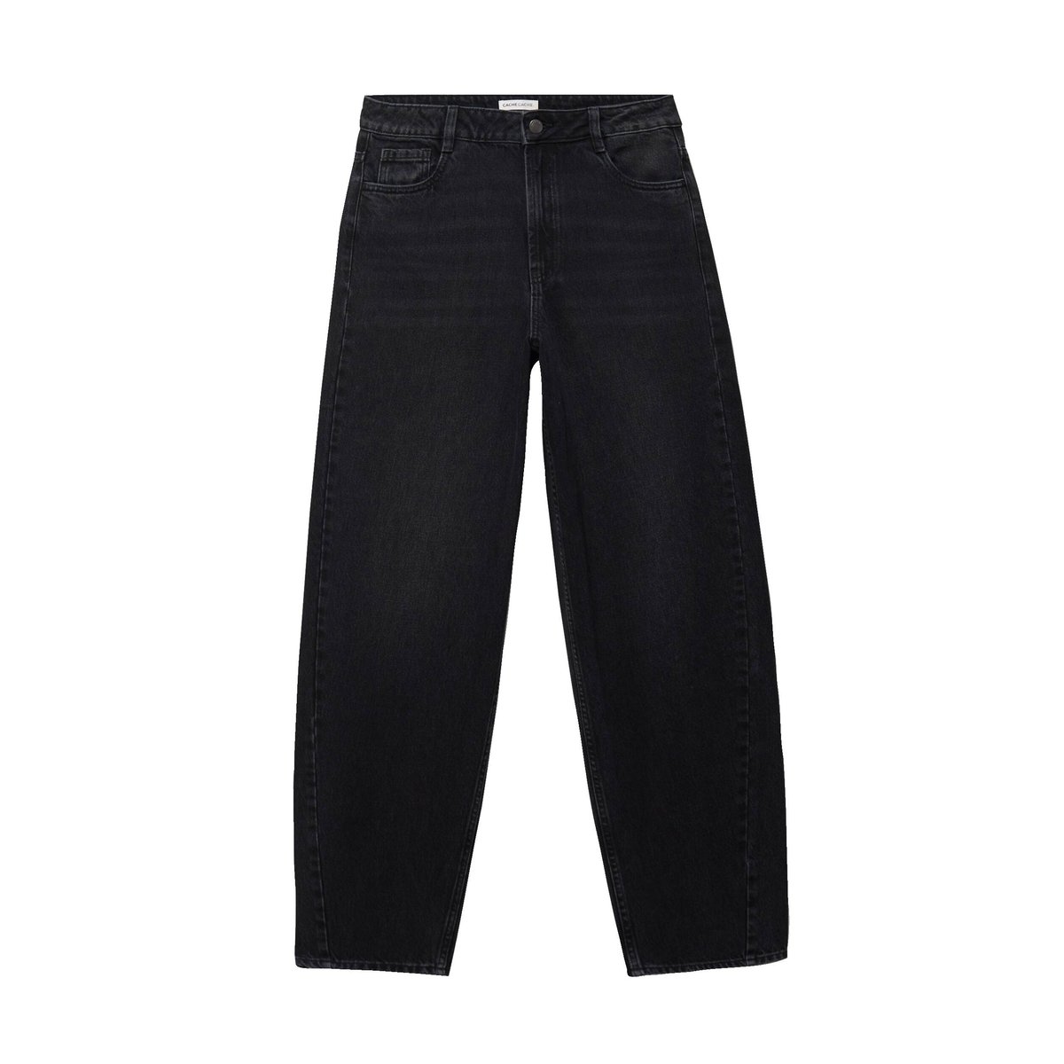 Jean coupe large denim noir, CACHE CACHE