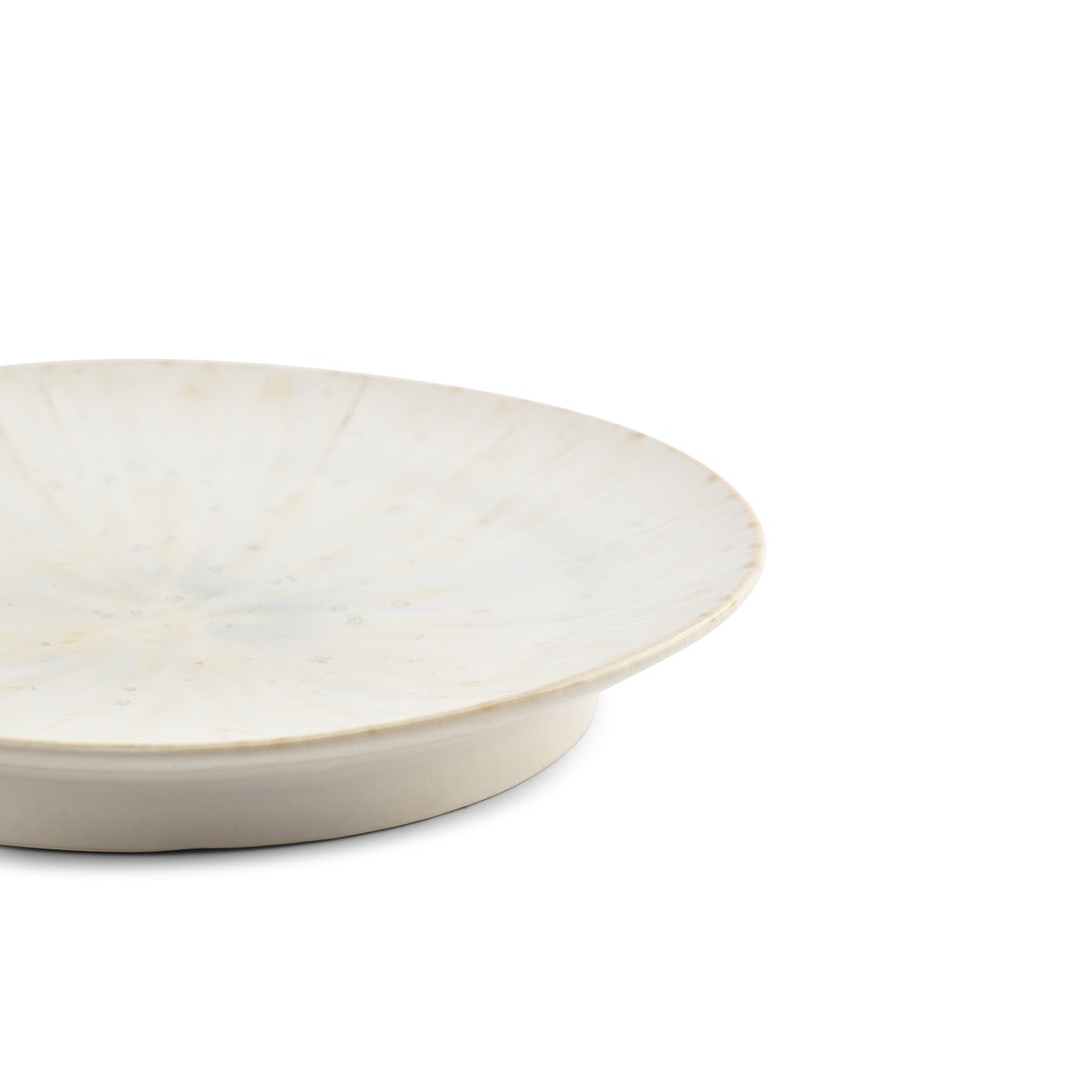 Lot de 4 assiettes 23 cm ECLIPSE beige, SP COLLECTION