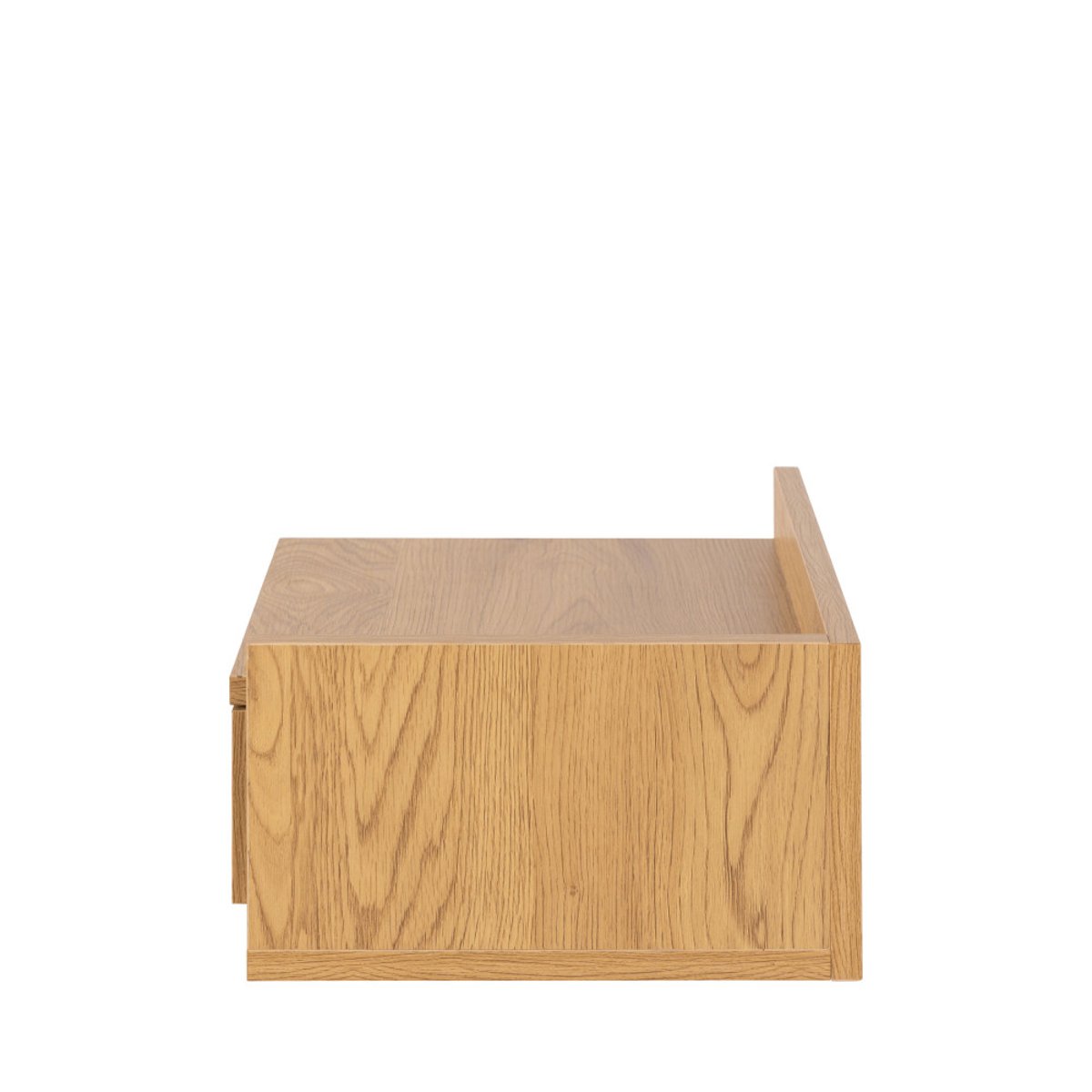 Table de chevet murale réversible en bois- KAMICHI bois clair, DRAWER