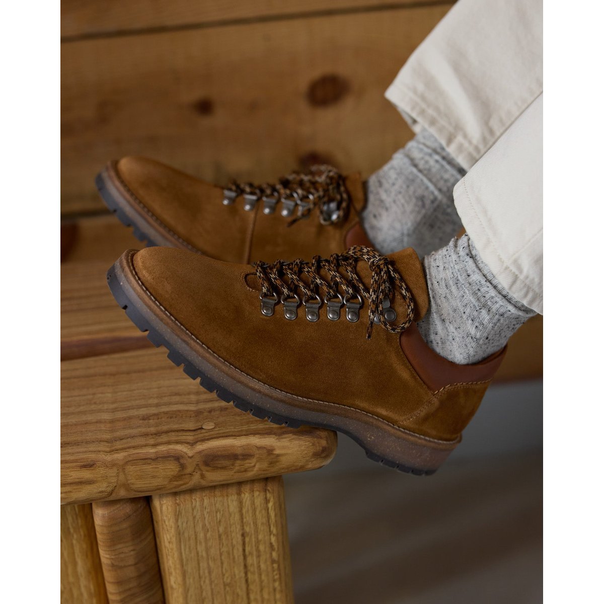Chaussures HAWTHORN LOW camel, FAGUO