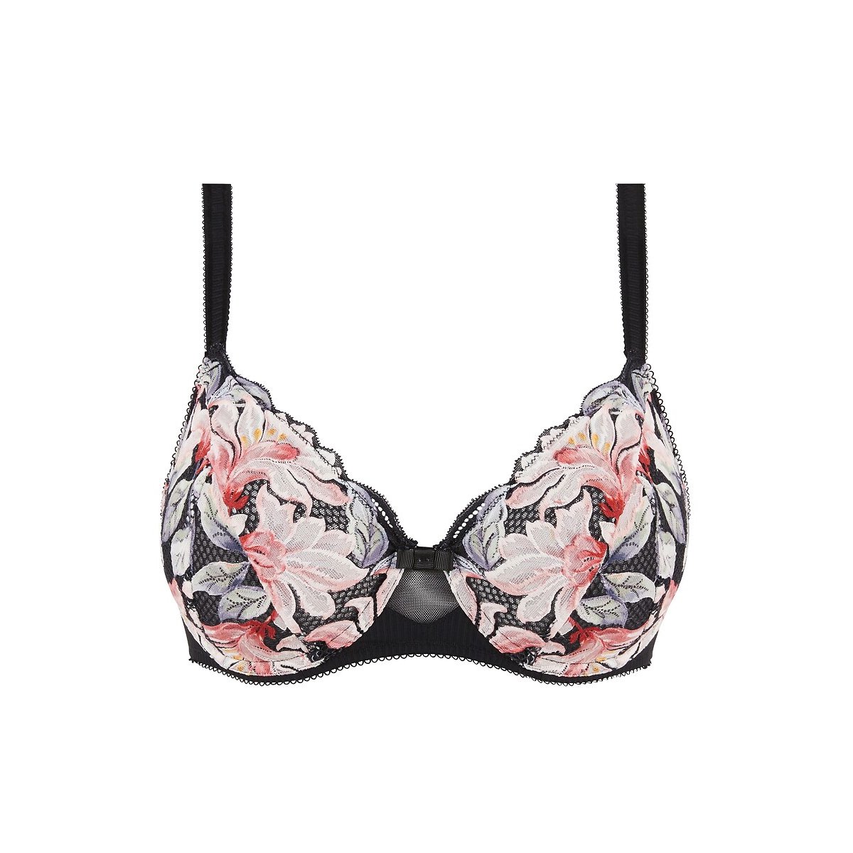 Rosa Fantaisie Underwired Bra black/floral print, SANS COMPLEXE
