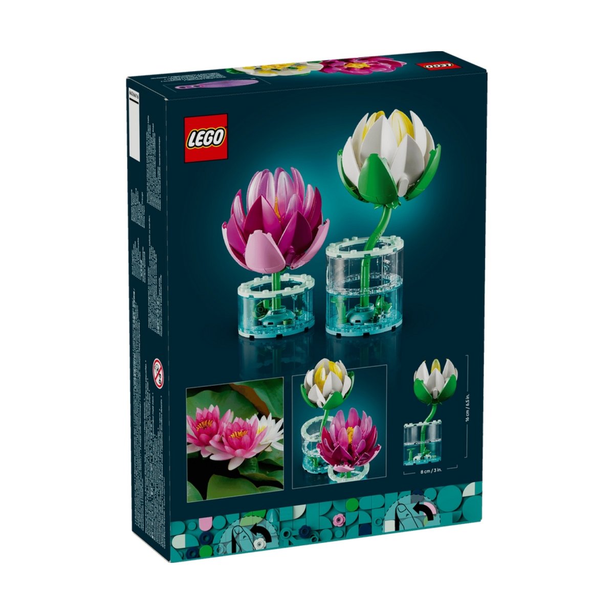 Botanicals Les nénuphars multicolore, LEGO