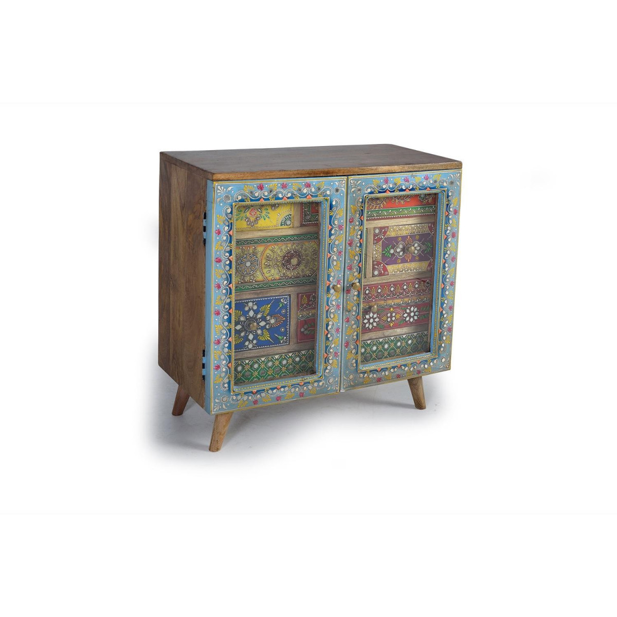 Buffet 7 tiroirs multicolore, DECORATION D’AUTREFOIS