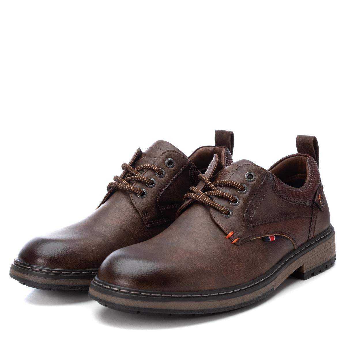 Chaussure Blucher/Derby Plaine Entreprise Lacets brun, REFRESH