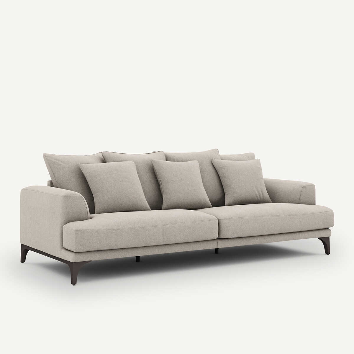 Sofa Armento, Strukturgewebe Viskose/Leinen natur, AM.PM