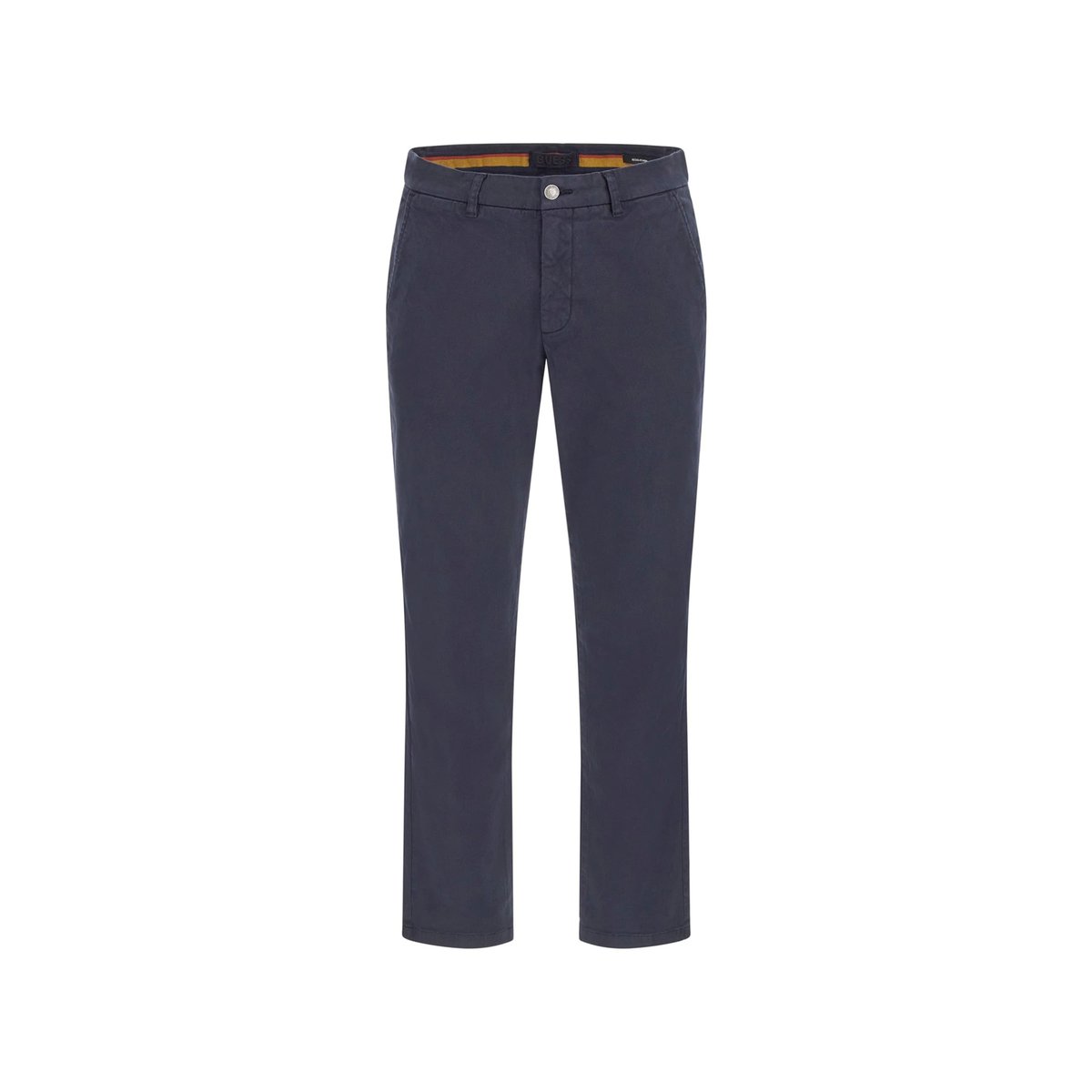 Pantalon Regular Taille Basse bleu, GUESS