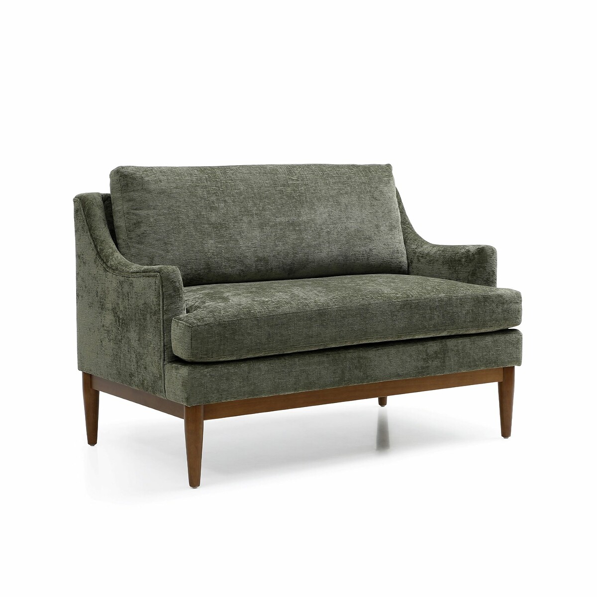 Bexley Chenille 2 Seater Accent Sofa olive, SO'HOME