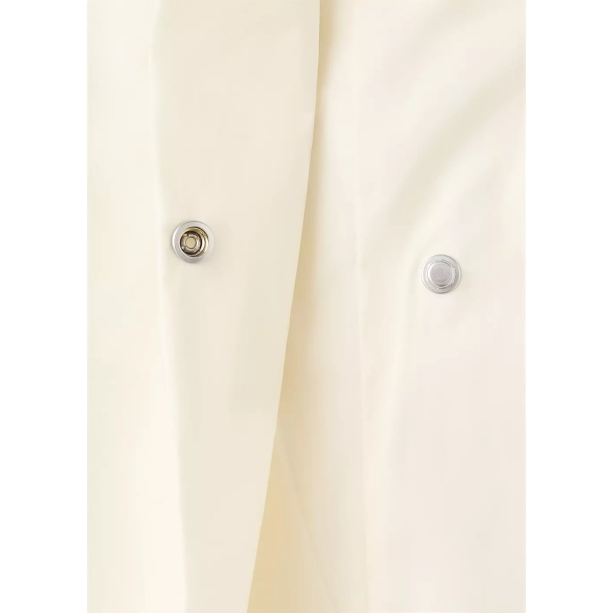 Pantalon droit taille asymétrique écru, MANGO