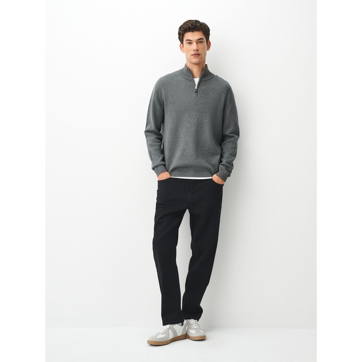 Jean stretch essentiel noir, NEXT