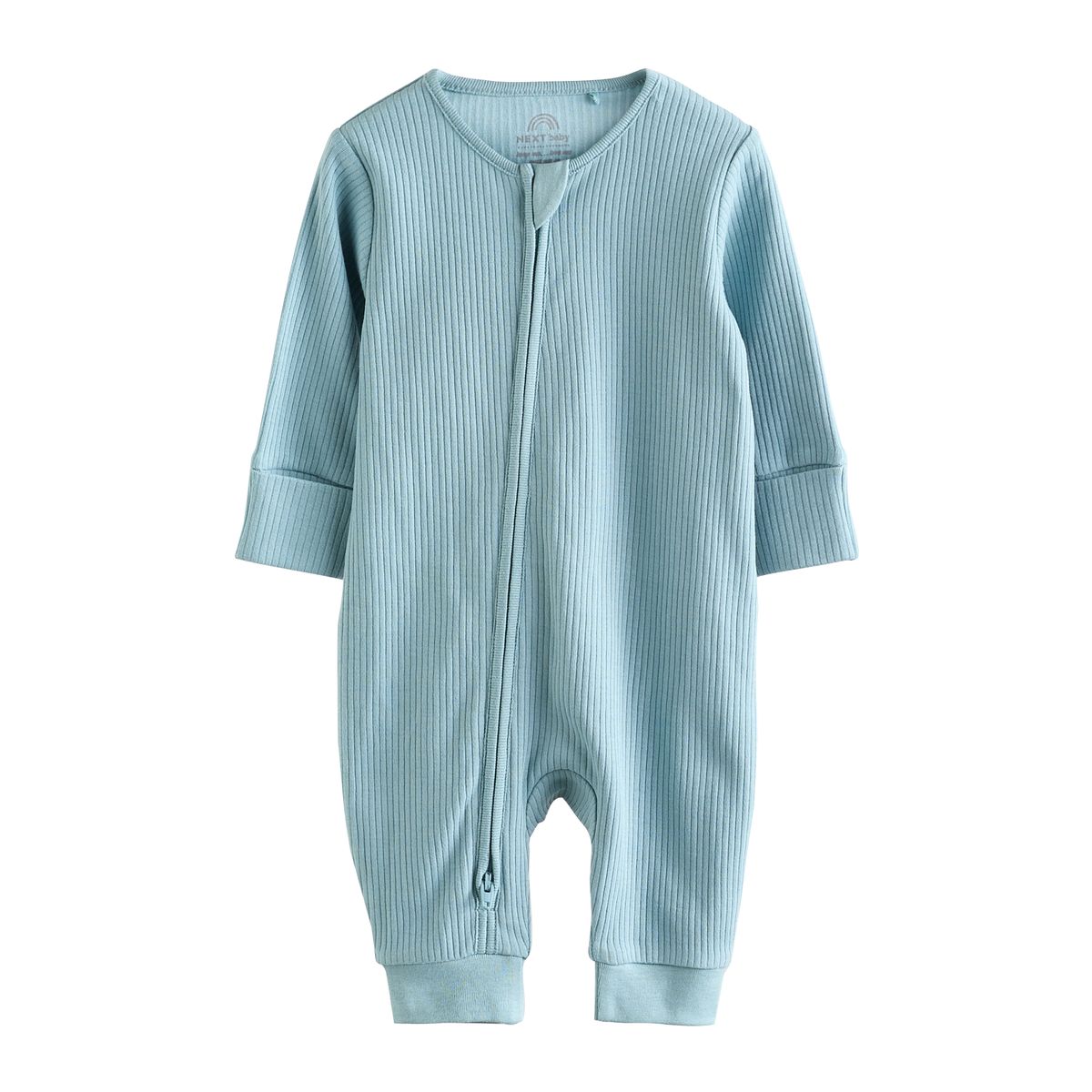 Dors-bien bébé sans pieds à zip, lot de 3 bleu, NEXT