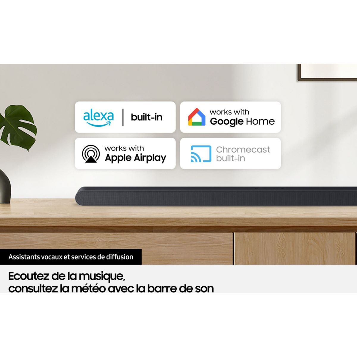 Barre de son HW-S810D noir titane, SAMSUNG