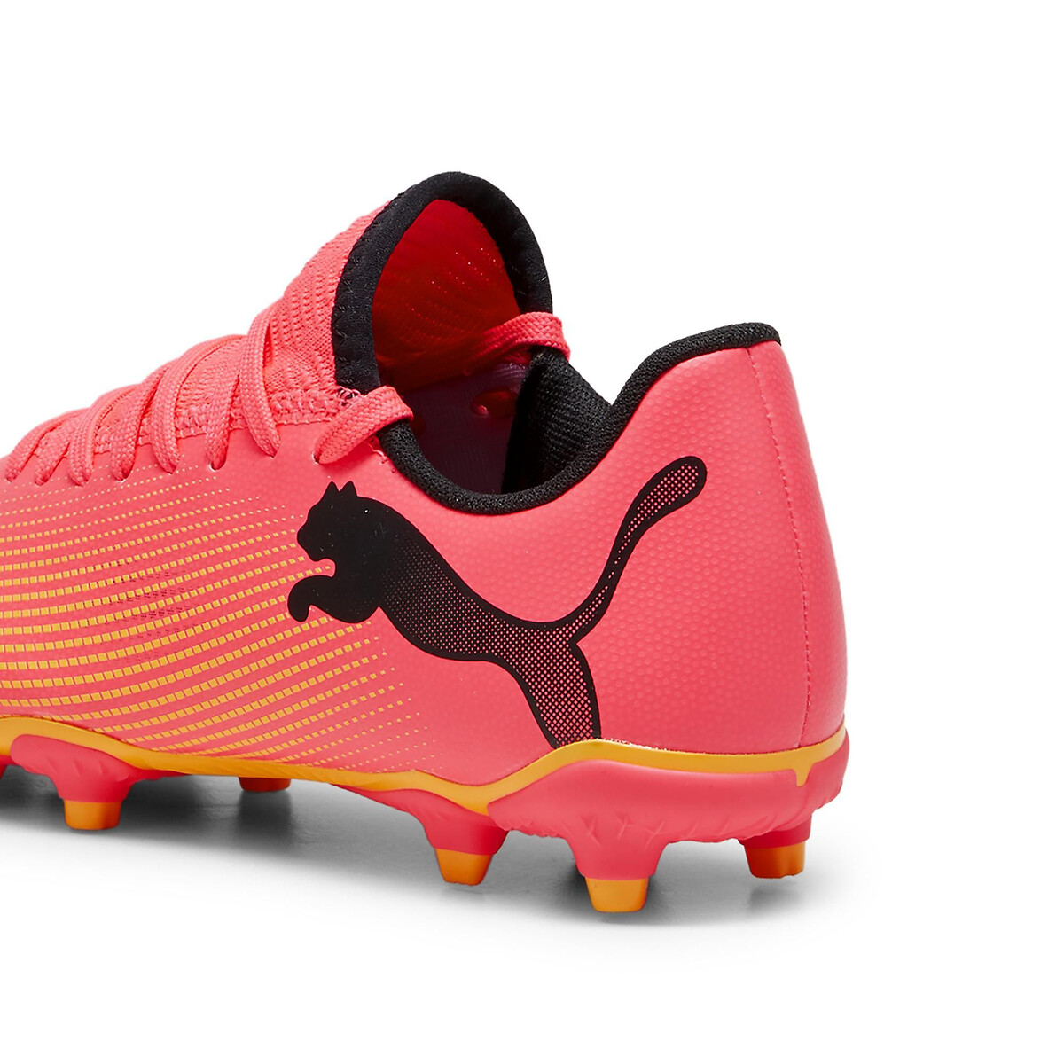 Crampons Future 7 Match FG/Ag Jr rouge orangé, PUMA